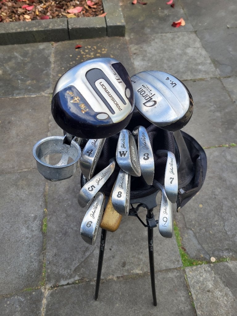 Complete Jhon Letters golfset voor beginners, Sport en Fitness, Golf, Ophalen, Gebruikt, Set, Overige merken