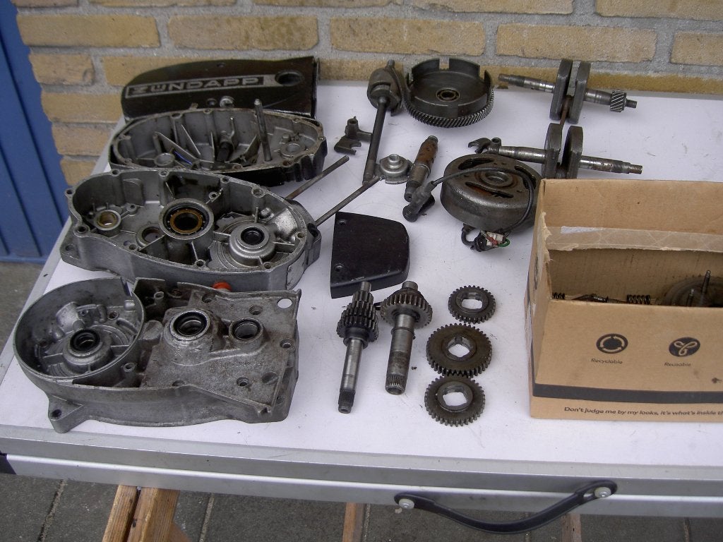 4 bak 6 kant in onderdelen, Ophalen, Gebruikt, Blok