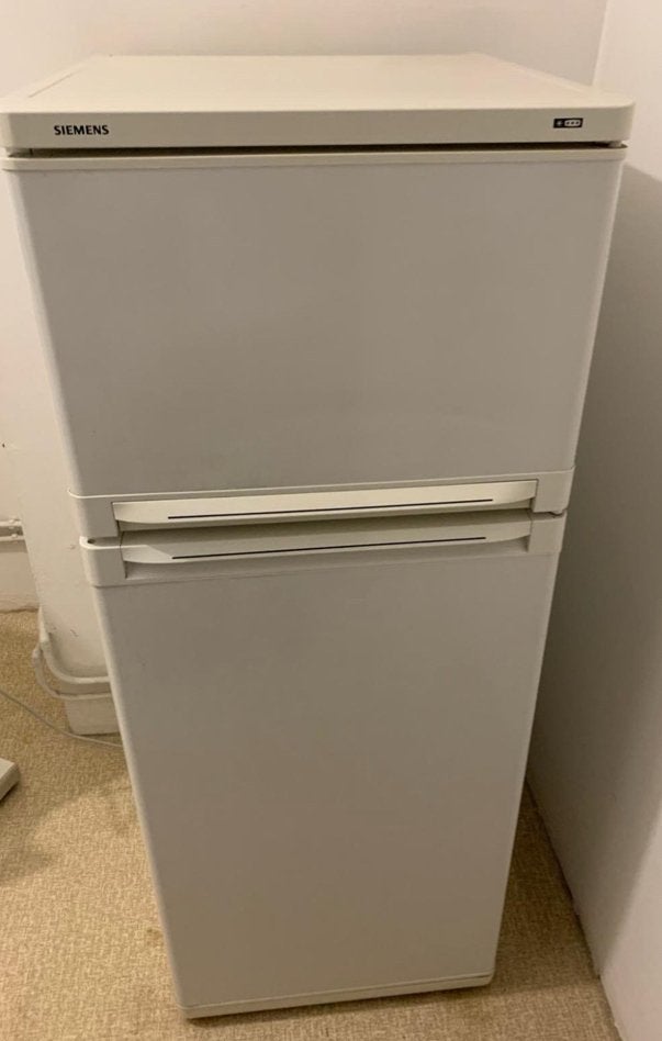 Siemens koelkast met vriesvak - 125x54x60 cm, 150 tot 200 liter, Gebruikt, 45 tot 60 cm, Met vriesvak