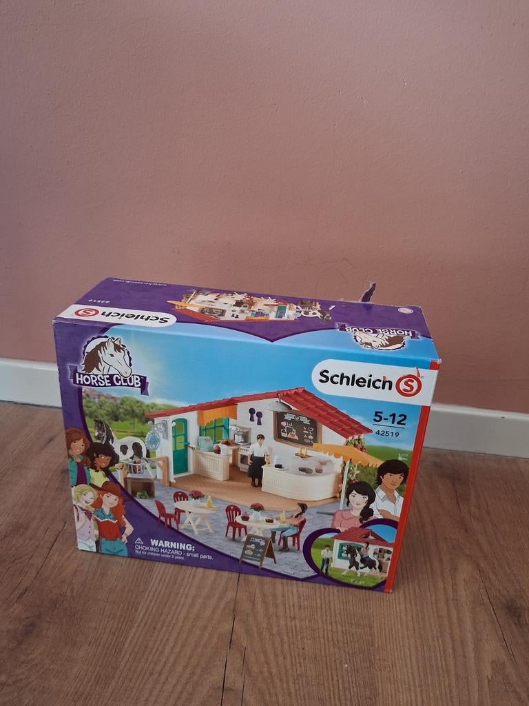 Schleich Ruiter Café Horse Club 42519 met doos, Ophalen of Verzenden, Gebruikt, Jongen of Meisje