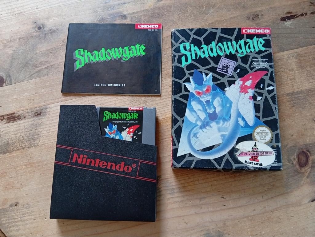 Nintendo NES Shadowgate - Zeer Nette Staat, Compleet, 1 speler, Ophalen of Verzenden, Zo goed als nieuw, Avontuur en Actie