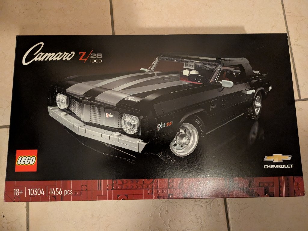 Lego Icons - Chevrolet Camaro Z28 1969 - 10304, Lego, Nieuw, Ophalen of Verzenden, Icons