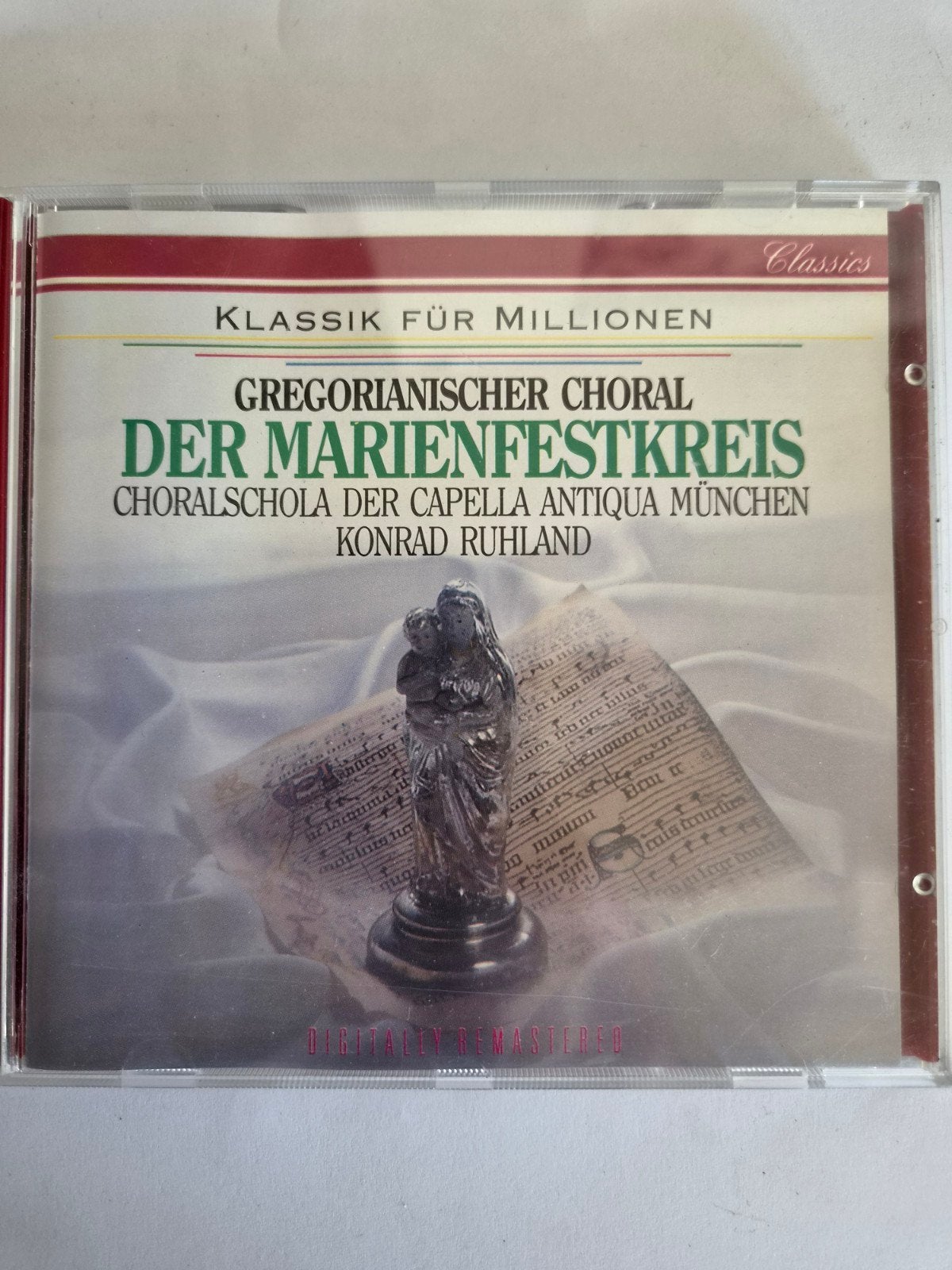 Gregorianischer Choral - Der Marienfestkreis CD, Overige componisten, Zo goed als nieuw, Inclusief doosje, Middeleeuwen en Renaissance