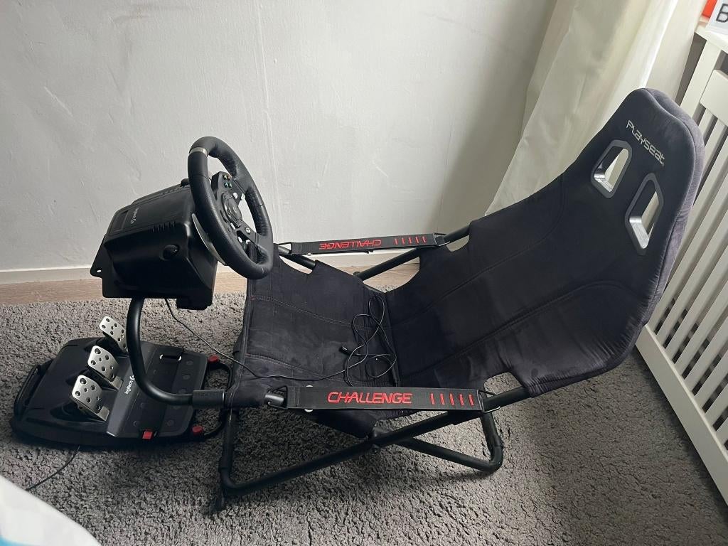 Playseat Challenge met Logitech G920 Stuur, Ophalen, Zo goed als nieuw, Playseat of Racestoel