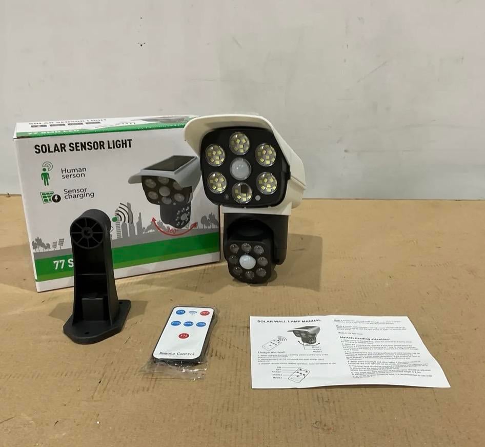 Solar lamp dummy camera - ongebruikt met sensor, Zonne-energie, Wandlamp, Nieuw, Ophalen of Verzenden
