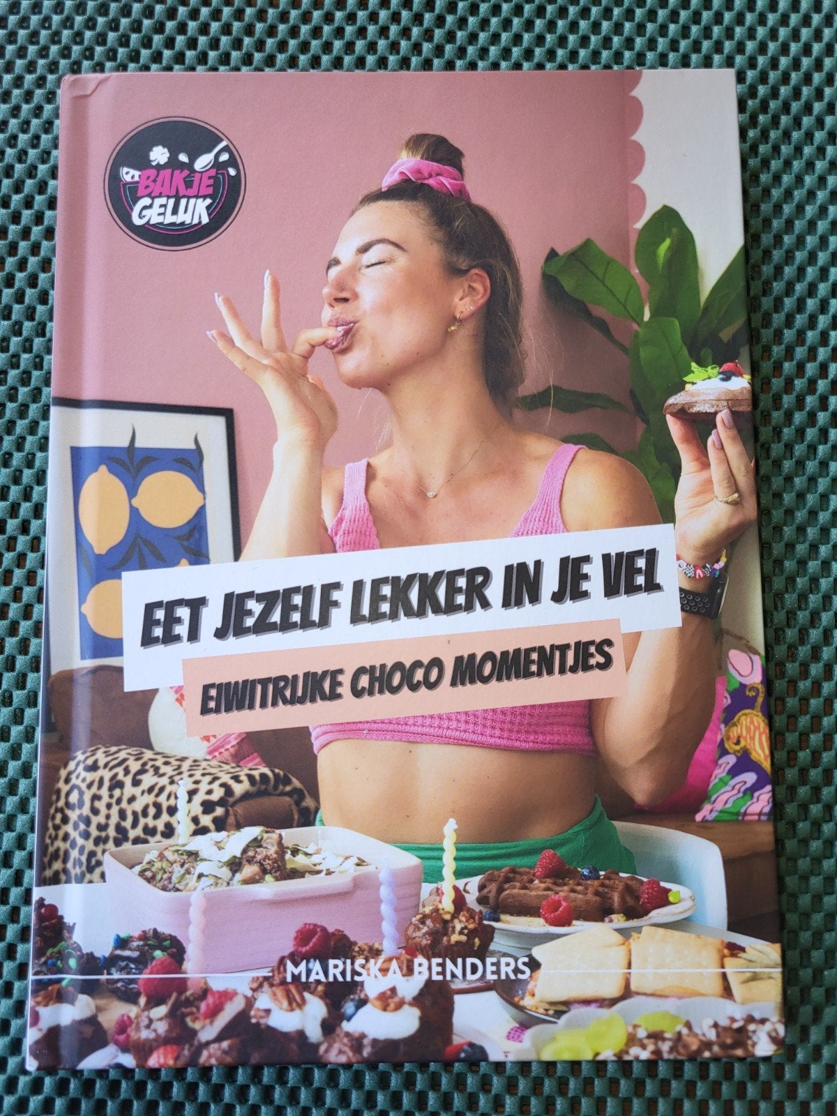 eiwitrijke choco momentjes, Mariska benders, bakje geluk, Ophalen of Verzenden, Zo goed als nieuw