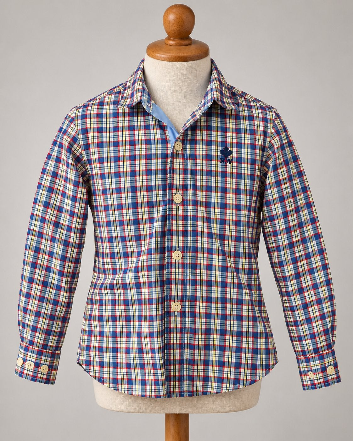 Riverwoods jongens Overhemd Slim Fit Maat 128, Ophalen of Verzenden, Zo goed als nieuw, Jongen, Overhemd of Blouse