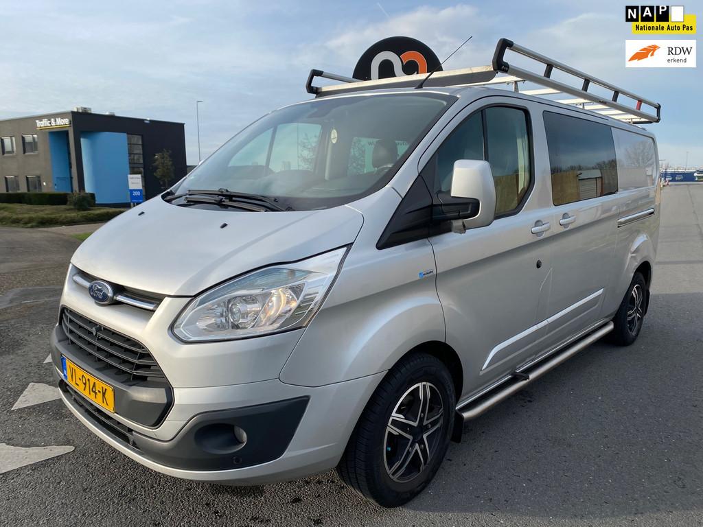 Ford Transit Custom 2015 * 290 2.2 TDCI L2H1 Limited DC * EU, Voorwielaandrijving, Euro 5, 125 pk, Gebruikt