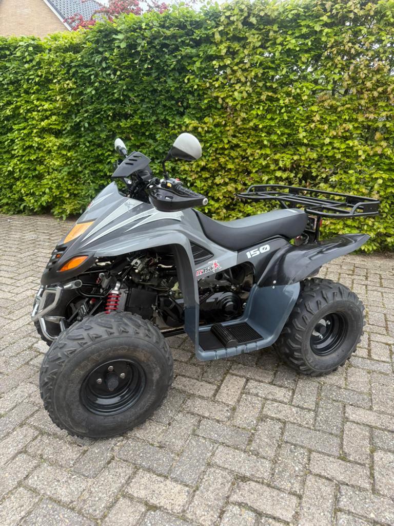 Masai quad met autokenteken!, Motoren