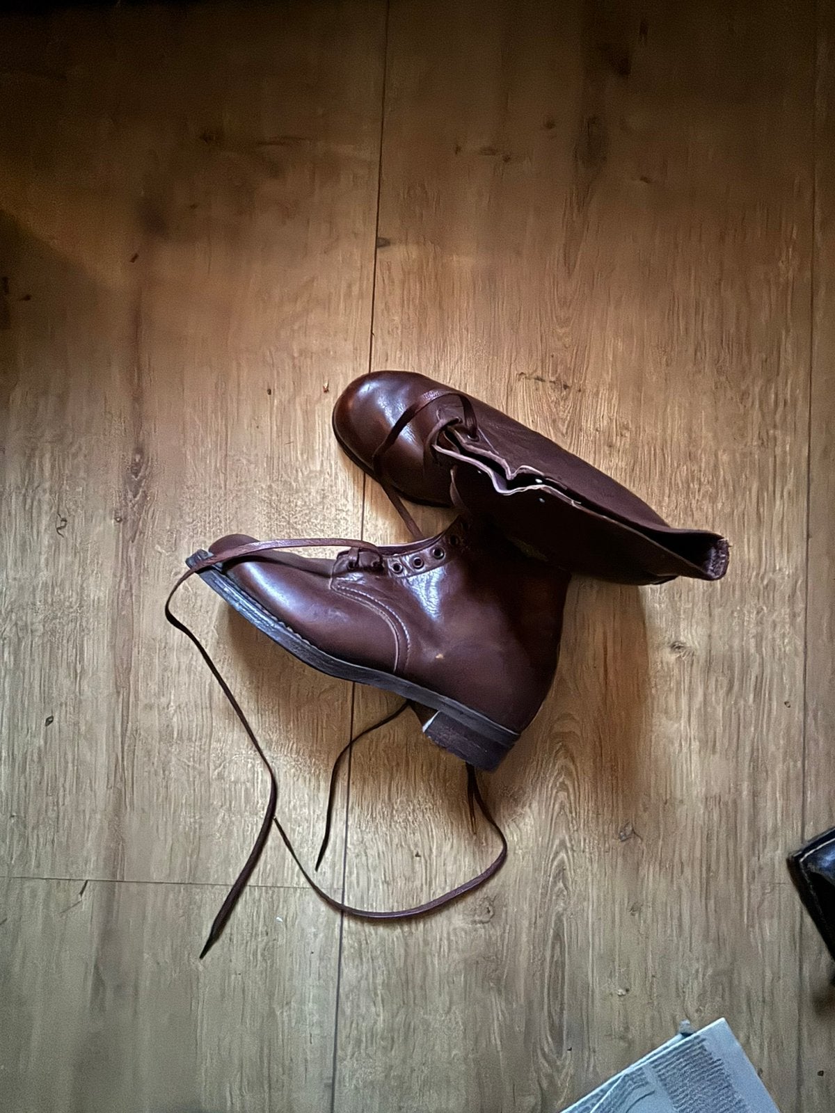 Duitse Jaren’30/WO2 HJ/J schoentjes, Ophalen of Verzenden, Duitsland, Kleding of Schoenen