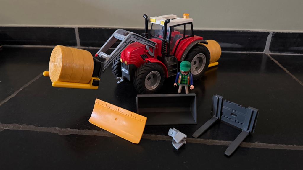 Playmobil tractor 6867, Ophalen of Verzenden, Gebruikt
