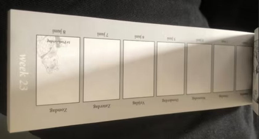 Olivier b bommel agenda 2003 hardcover w6, Eén stripboek, Ophalen of Verzenden, Zo goed als nieuw