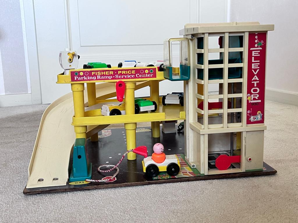 Fisher-Price Parkeergarage met Lift en Auto's, Ophalen, Gebruikt, Speelset