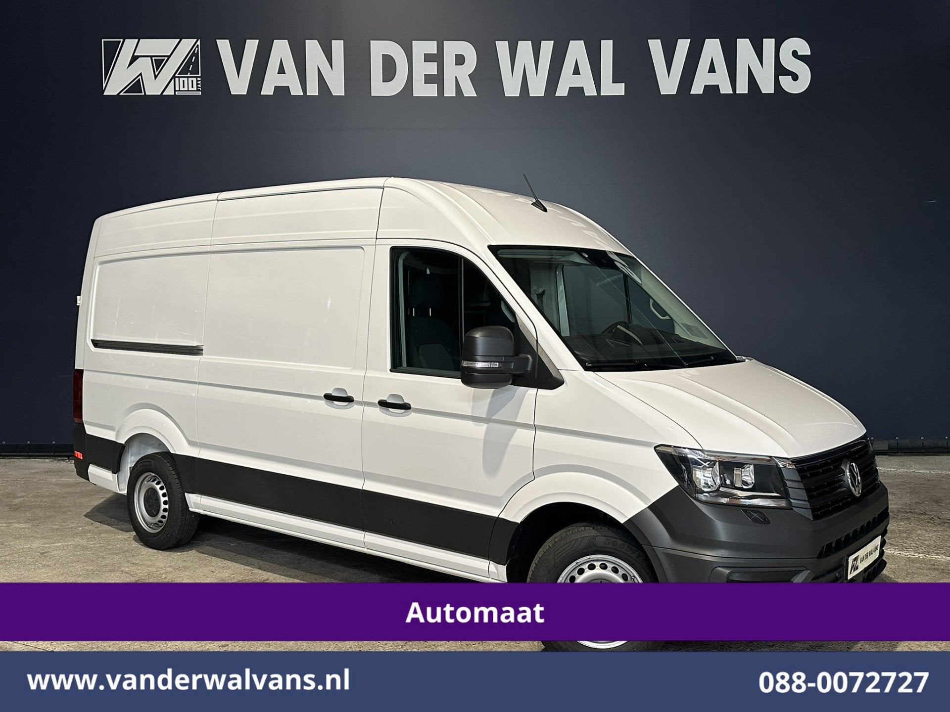 Volkswagen Crafter 2.0 TDI 141pk Automaat L3H3 L2H2 Euro6 Ai, Auto's, Dealer onderhouden, Stof, Gebruikt, Volkswagen