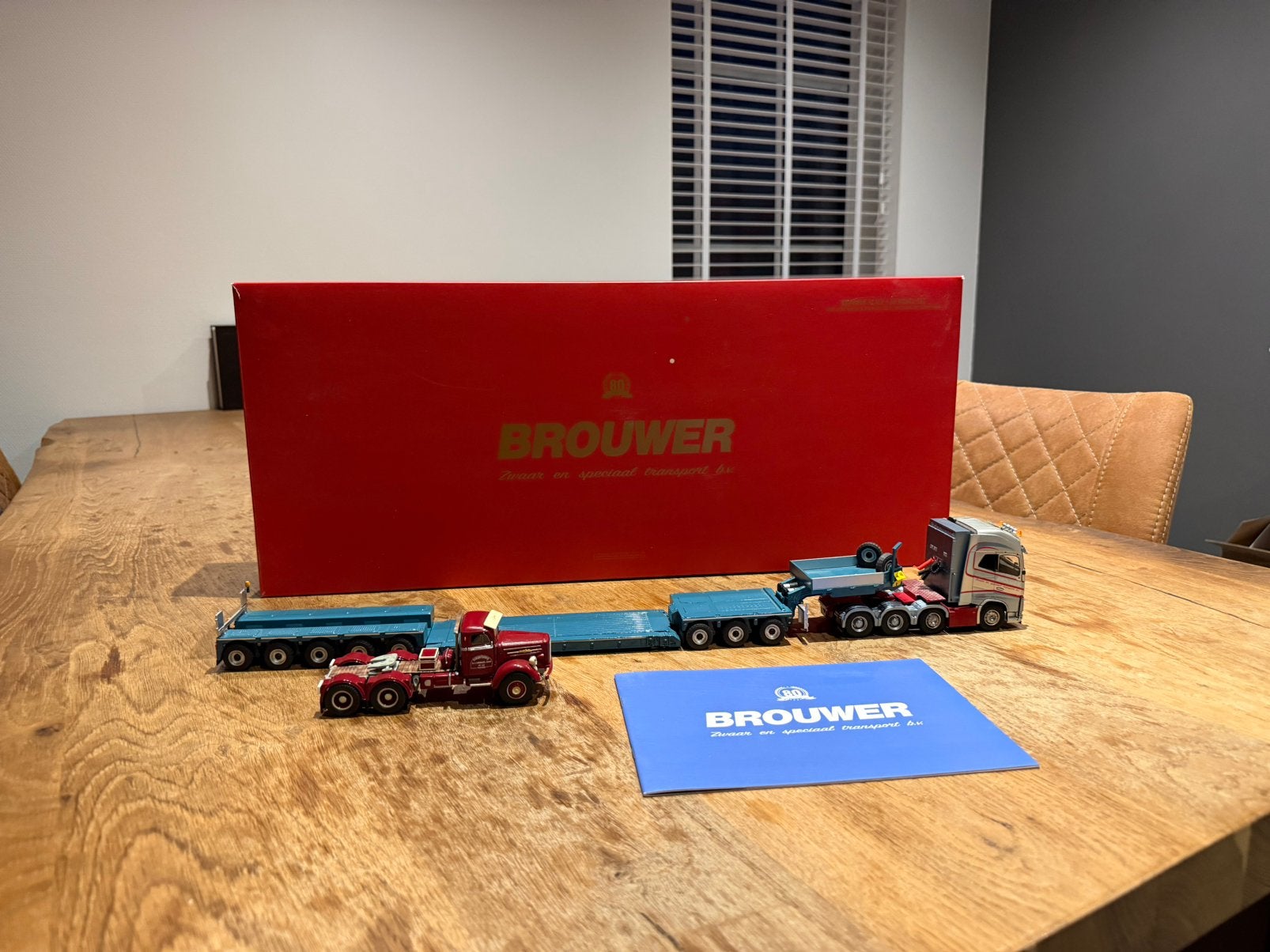 Brouwer IMC Volvo 3 bed 5 en scania met originele verpakking, Ophalen of Verzenden, Zo goed als nieuw, Bus of Vrachtwagen, Overige merken