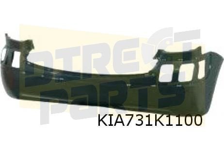 Kia Rio II (-10/06)  (5-drs) achterbumper (te spuiten) Origi