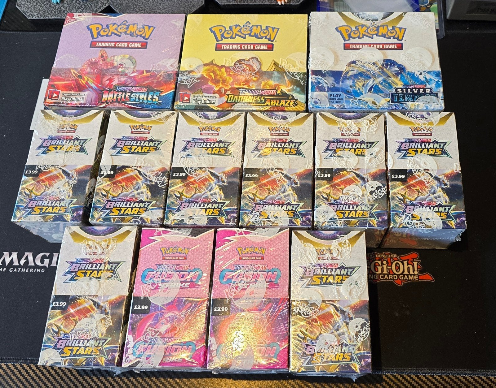 Pokemon Sword and Shield boosterboxen, Ophalen
