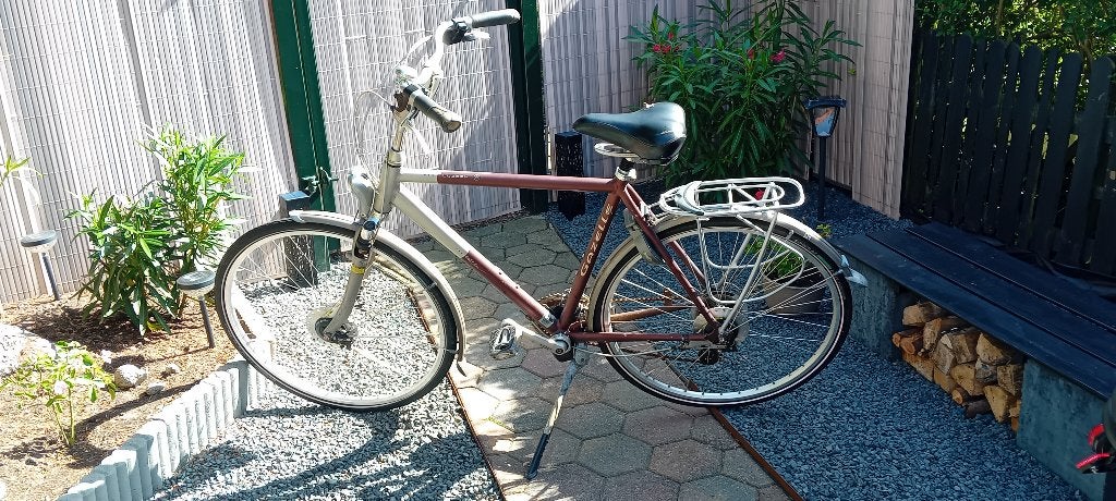 Gazelle heren fiets, Ophalen, Zo goed als nieuw, 57 tot 61 cm, Schijfrem