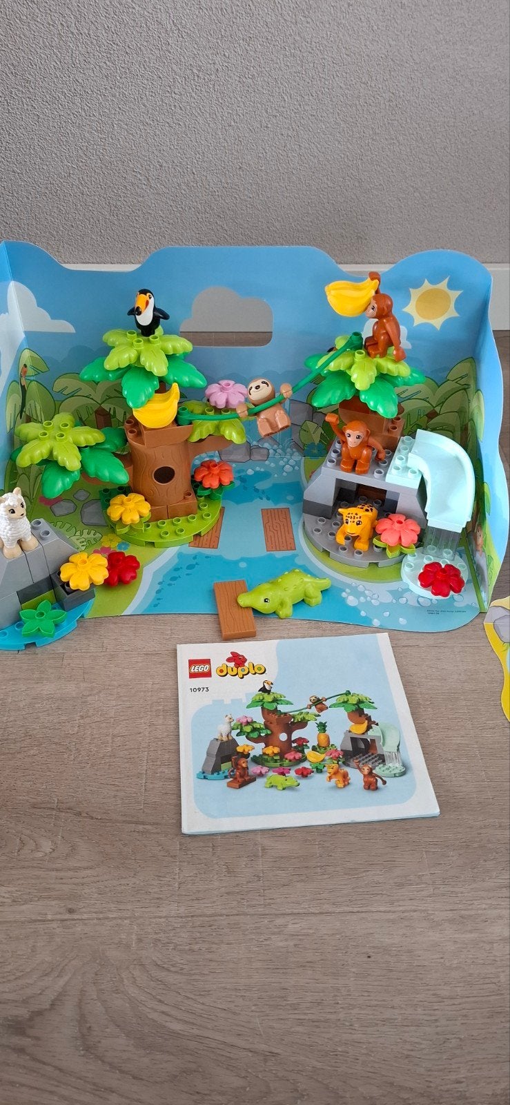 Lego Duplo 10973 Wilde Dieren Zuid-Amerika compleet, Ophalen, Gebruikt, Overige thema's, Compleet