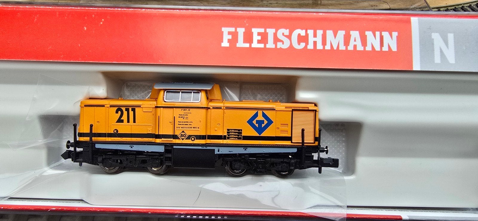 fleischmann piccolo Renfe 211 dcc digitaal top ovp!, Fleischmann, Ophalen of Verzenden, Zo goed als nieuw, Gelijkstroom