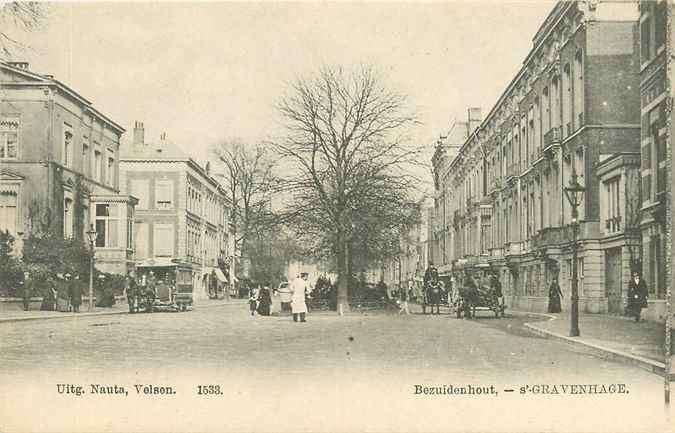 301-179-001 Den Haag Bezuidenhout, Ophalen of Verzenden, Voor 1920, Zuid-Holland