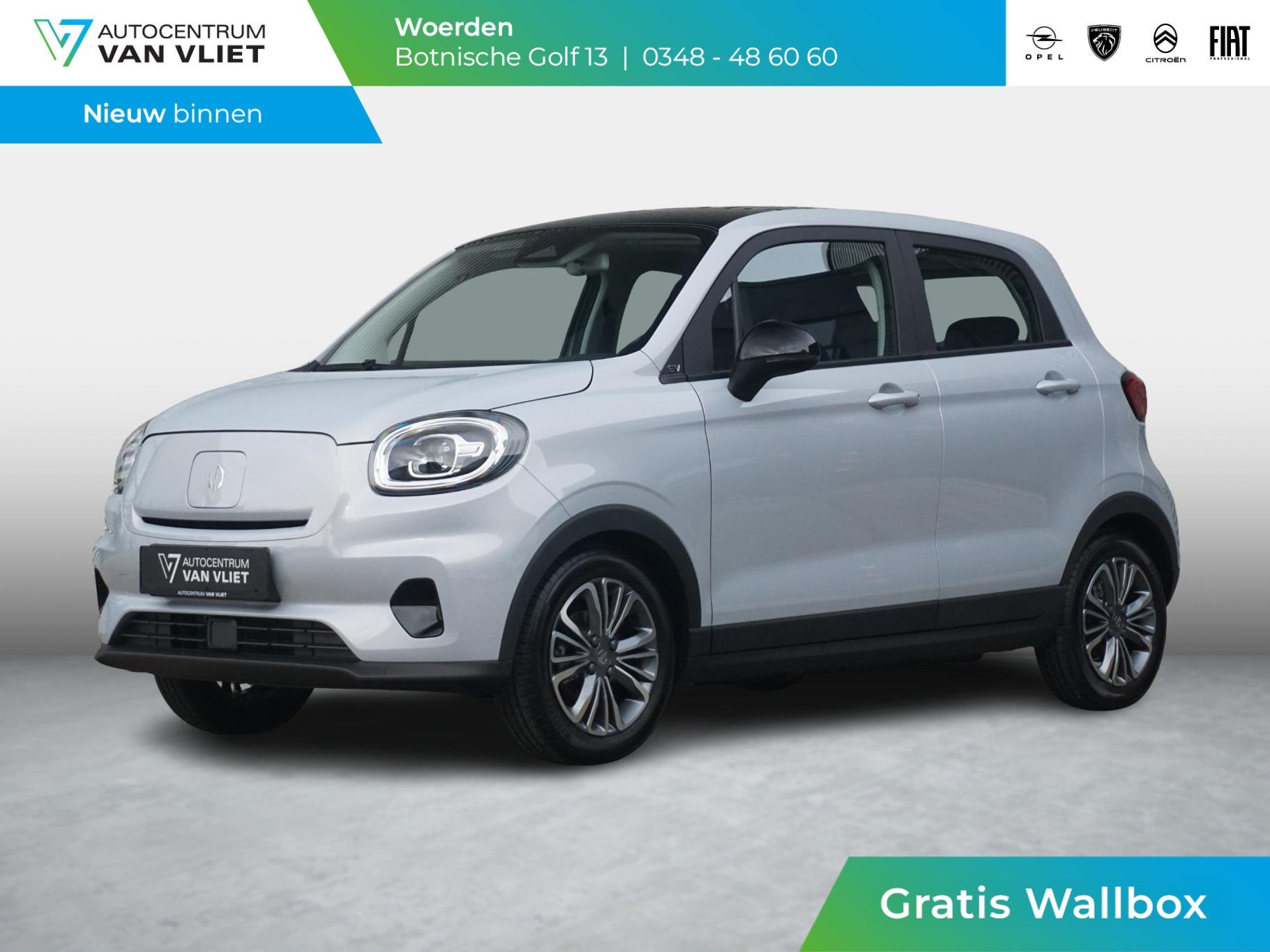 Leapmotor T03 Design 37.3 kWh Panoramadak, Auto's, Leapmotor, 12 maanden, Stof, Origineel Nederlands, 1150 kg