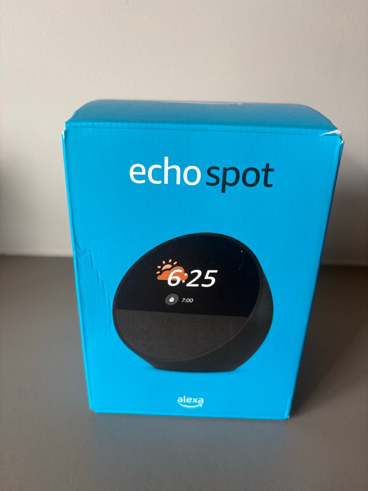 Amazon Echo Spot - Smart Display met Alexa, Ophalen of Verzenden, Zo goed als nieuw, Overige typen