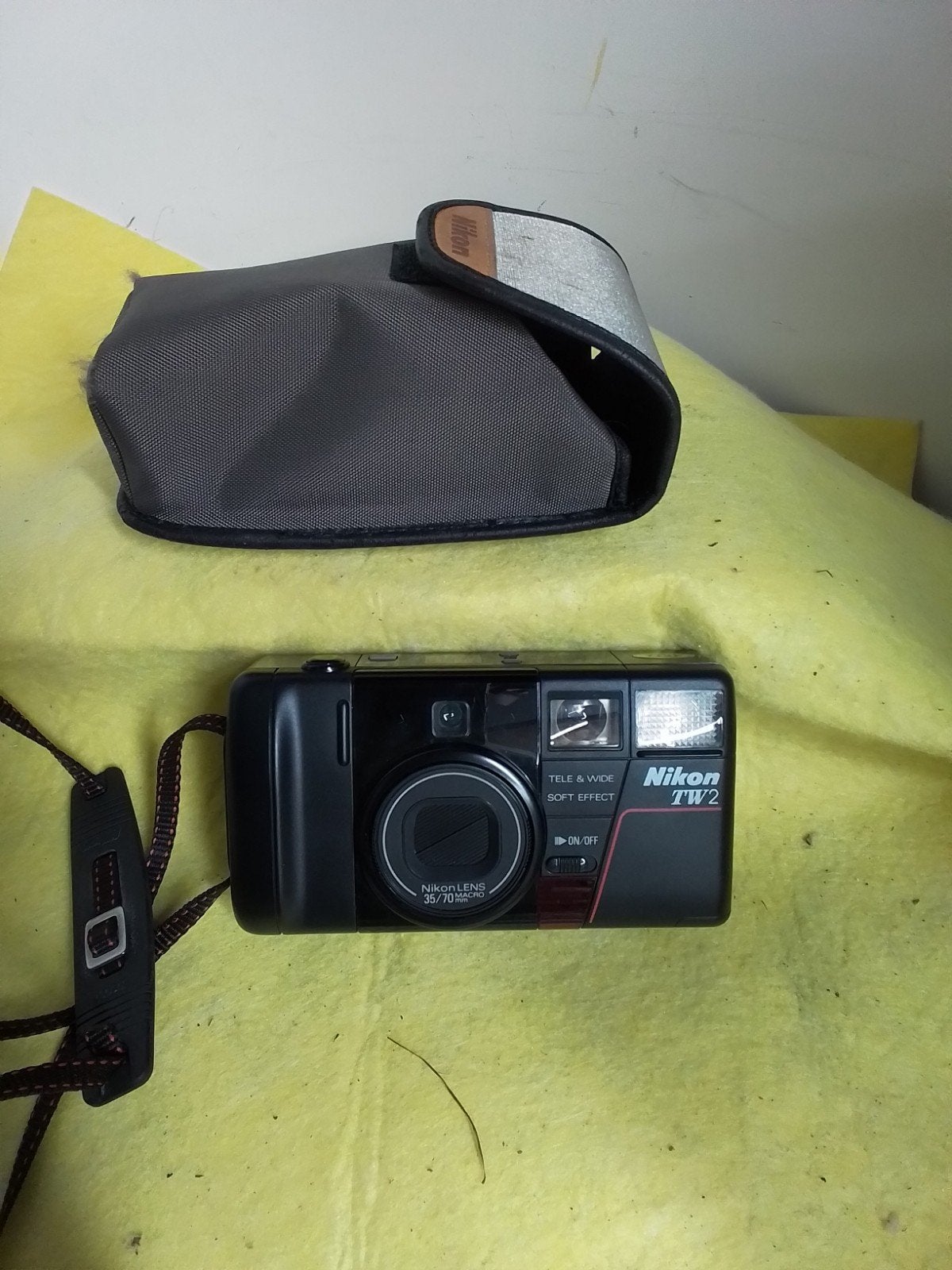 15661) mooie foto camera  NIKON TW2 met etui, Ophalen of Verzenden, Zo goed als nieuw, Compact, Nikon