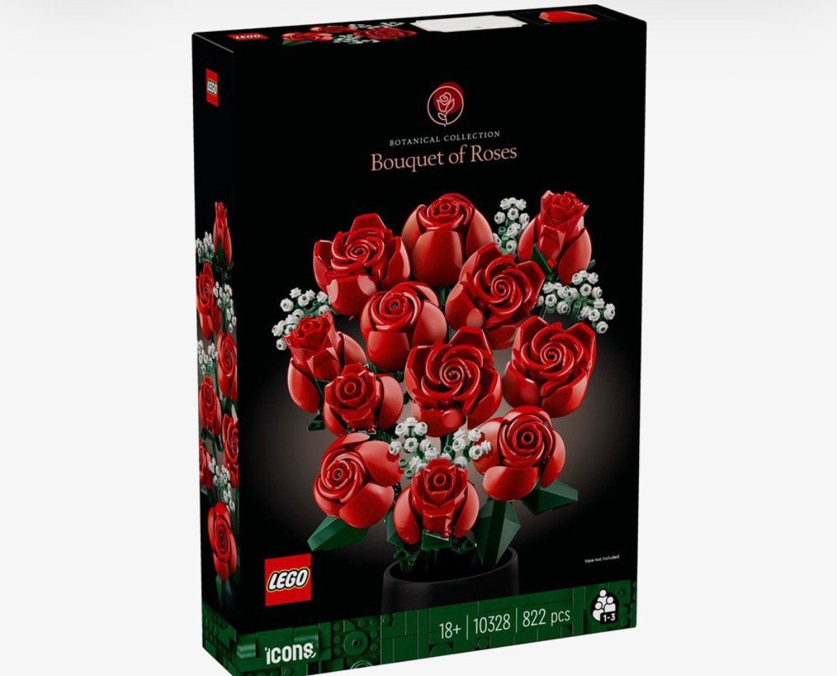 Lego icons rozenboeket, Ophalen of Verzenden, Nieuw