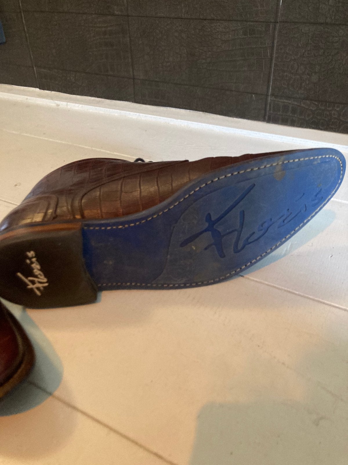 Floris van Bommel heren schoenen, Schoenen met lage hakken, Ophalen of Verzenden, Gedragen, Rood