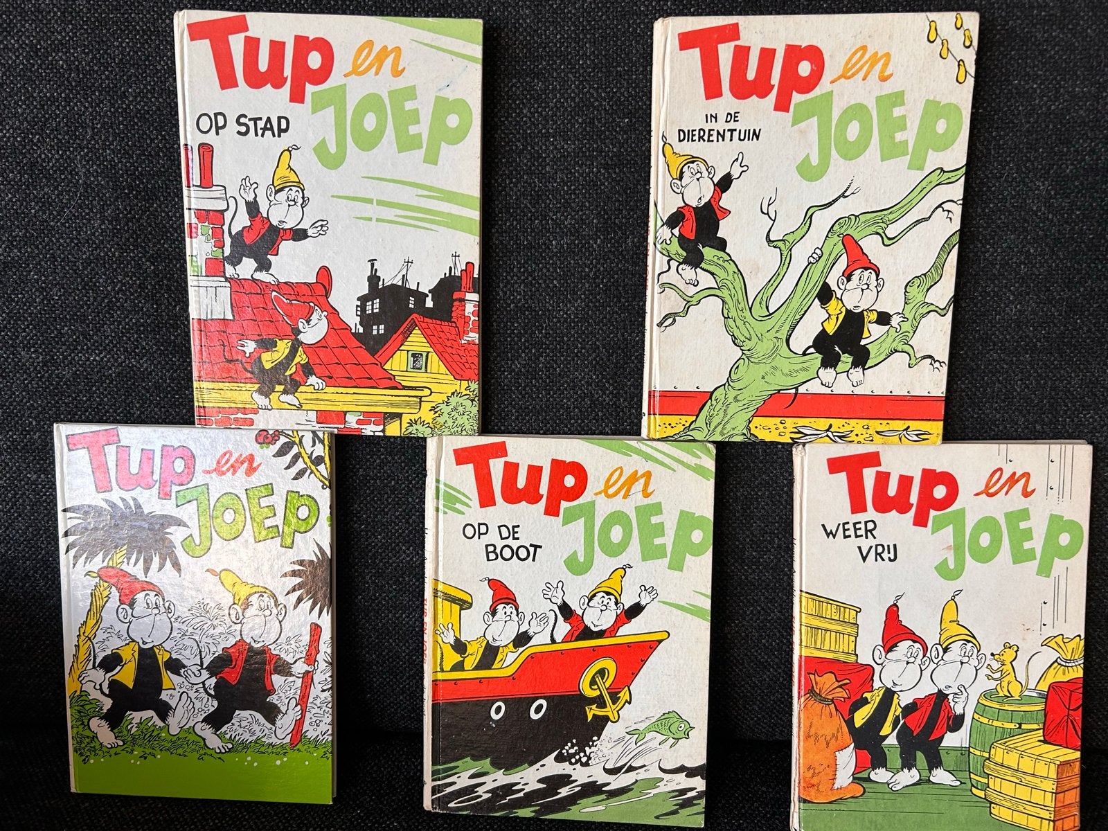 Tup en Joep boekenreeks - 5 delen van Henri Arnoldus, Ophalen of Verzenden, Gelezen, Fictie algemeen
