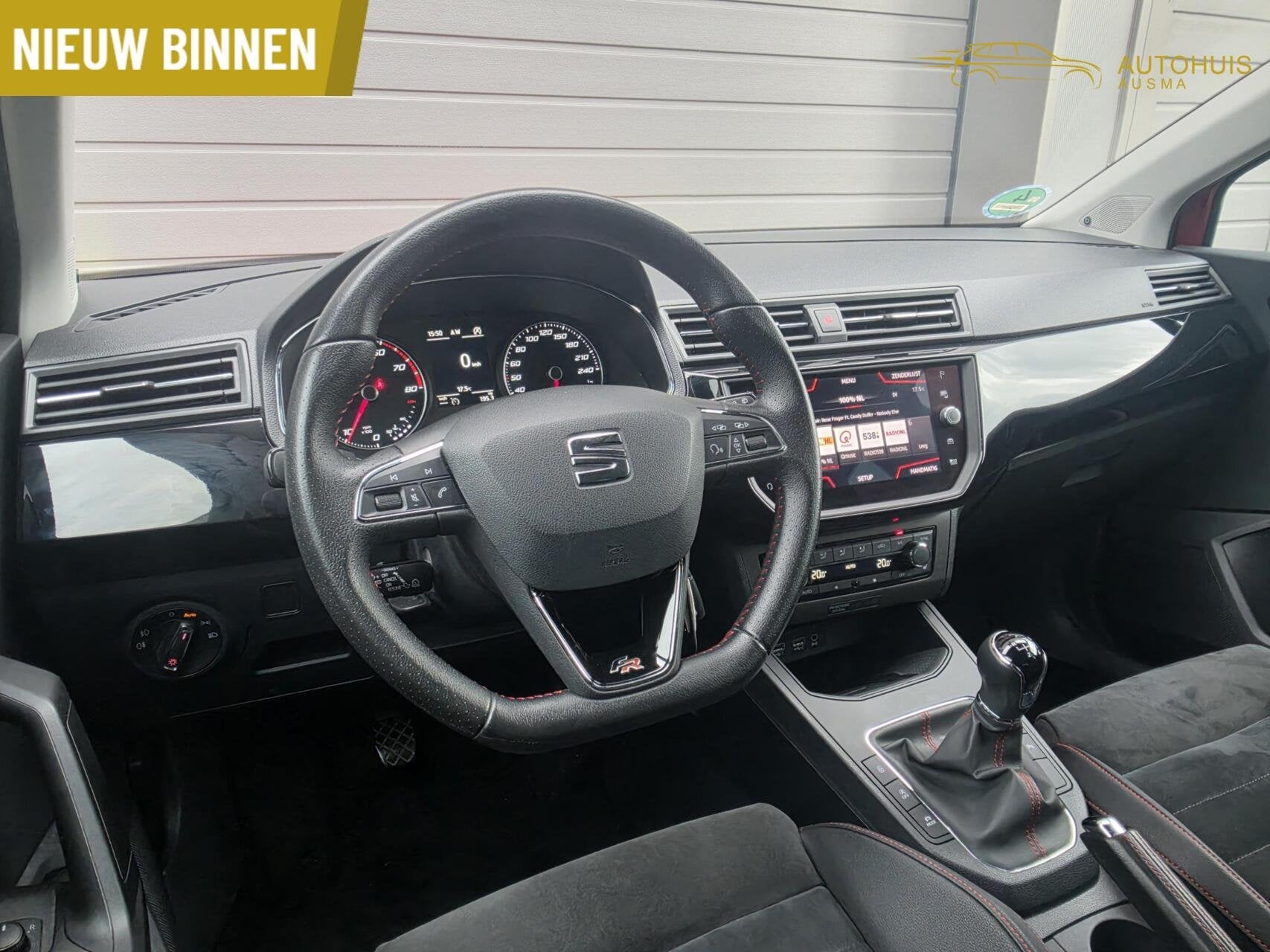 Seat Ibiza 1.0 TSI FR Alcantara/ACC/Led/Camara/Carplay/Beats, Auto's, Seat, Dealer onderhouden, Gebruikt, Met garantie (alle)
