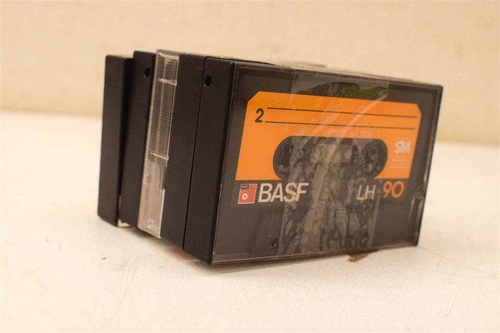 5 stuks Basf cassettebandjes 44604, Ophalen of Verzenden, Gebruikt, Overige genres, 1 bandje