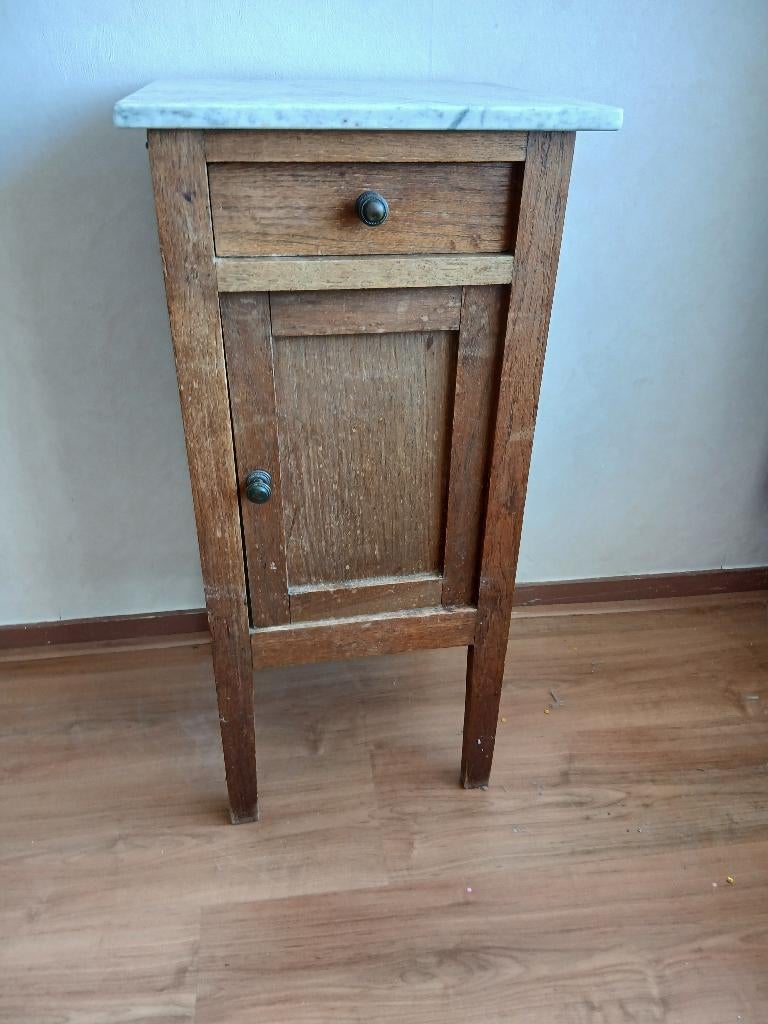 nachtkast, Huis en Inrichting, Slaapkamer | Nachtkastjes, Ophalen, Gebruikt, 55 tot 70 cm, 45 tot 65 cm
