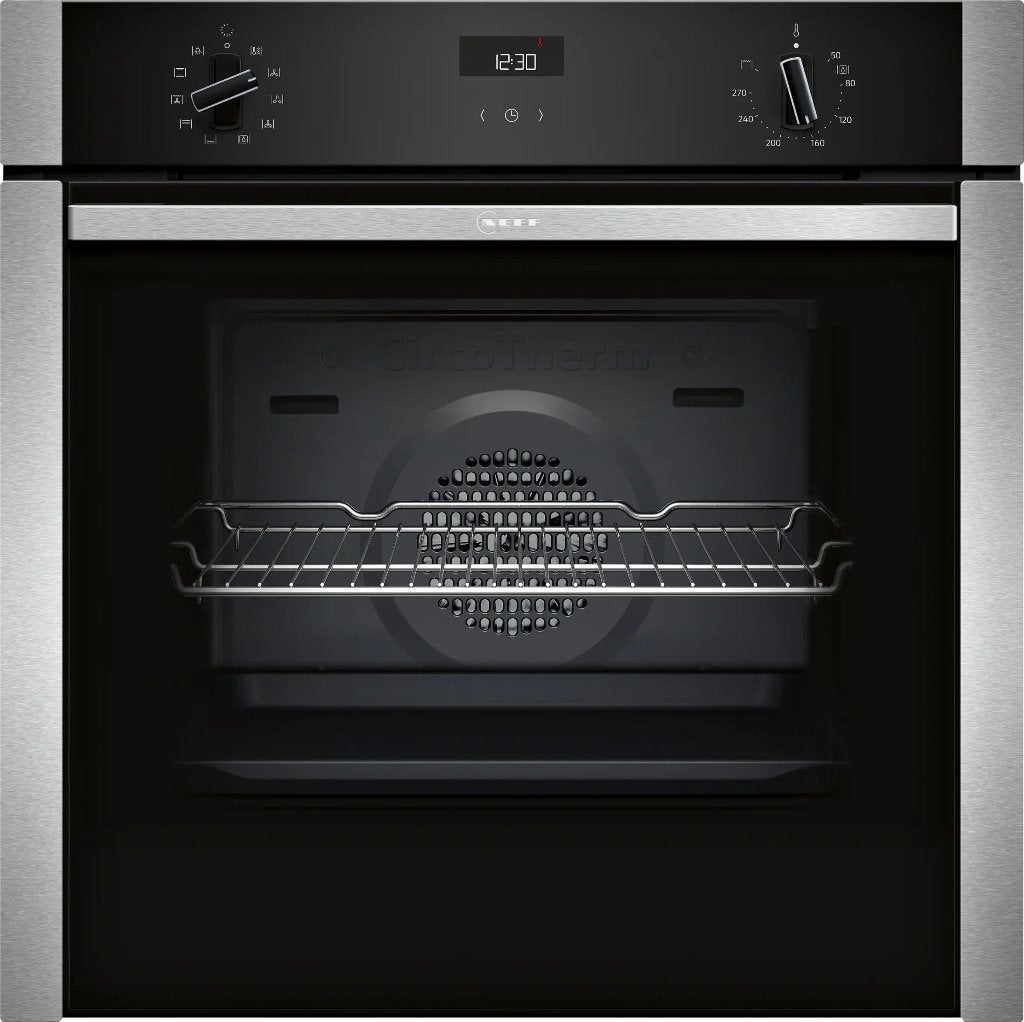 Neff Siemens inbouw oven EasyClean Hide and Slide 6MND Garan, 45 tot 50 cm, Neff, Neff, Oven