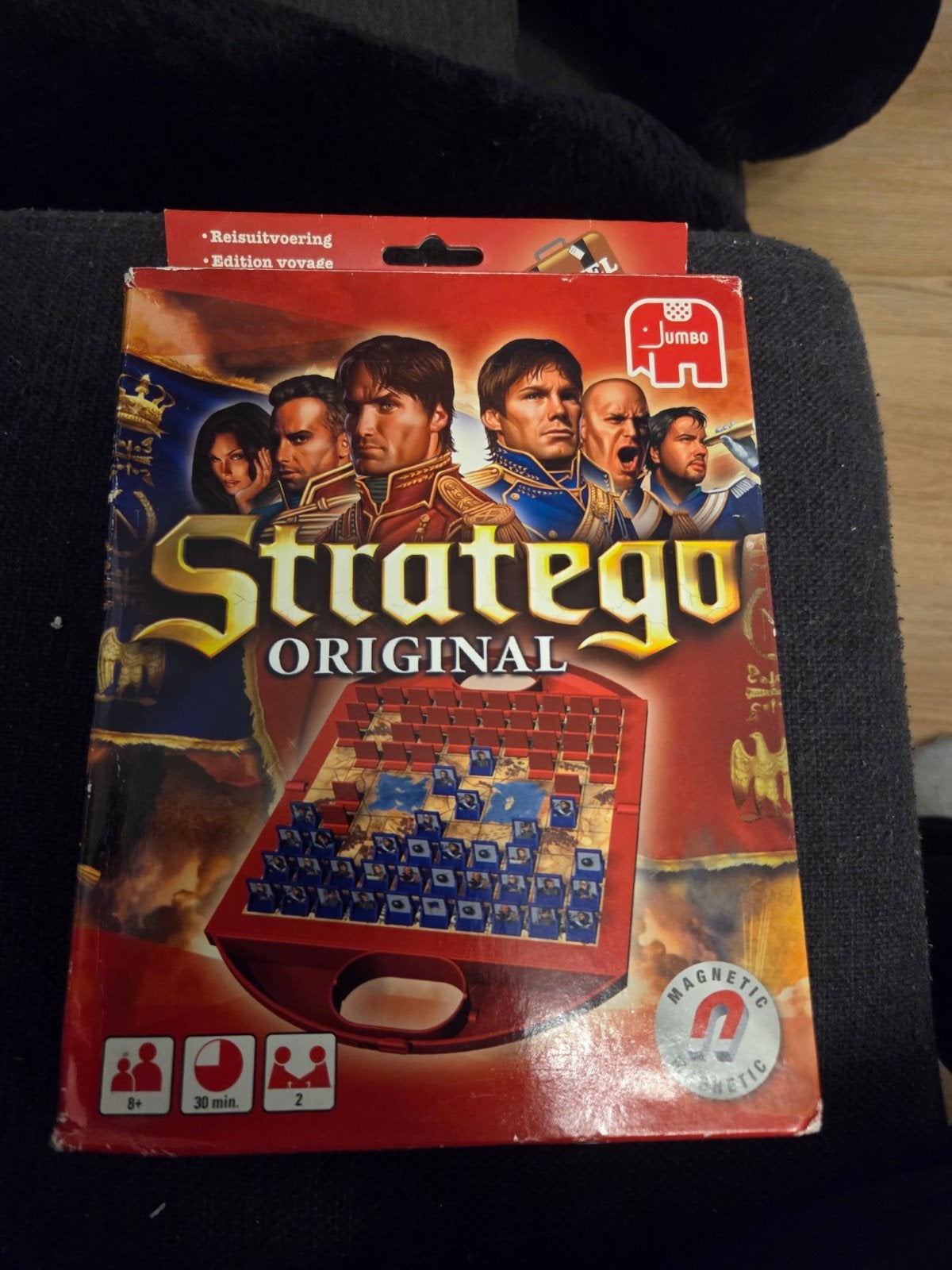 stratego reisuitvoering, Een of twee spelers, Ophalen, Gebruikt