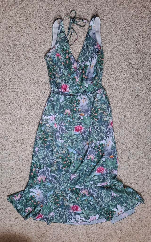 H&M Zomerjurk Maat 36 - Jungle Print, H&M, Ophalen of Verzenden, Maat 36 (S), Gedragen