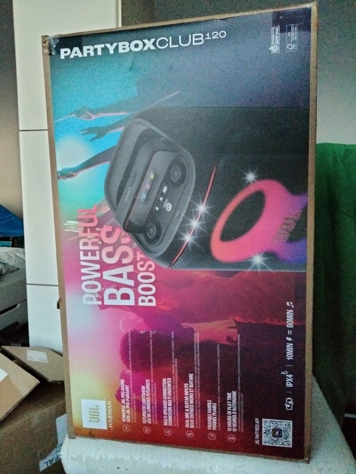 JBL PartyBox Club 120 - Nieuw in doos, JBL, Overige typen, Nieuw, Ophalen of Verzenden
