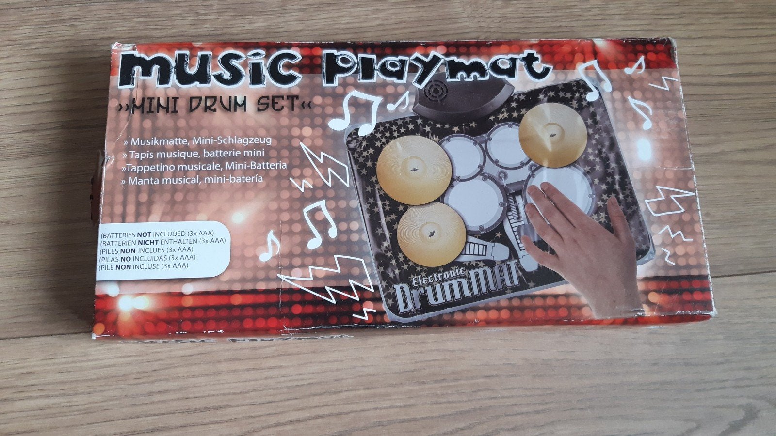 Music Playmat Mini Drum Set - Elektronisch drumstel, Muziek en Instrumenten, Ophalen of Verzenden, Zo goed als nieuw, Overige merken