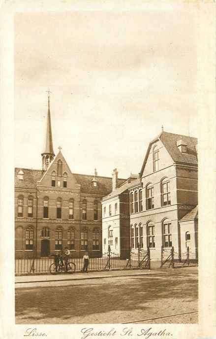 301-169-031 Lisse Gesticht St Agatha, Verzenden, Voor 1920, Zuid-Holland