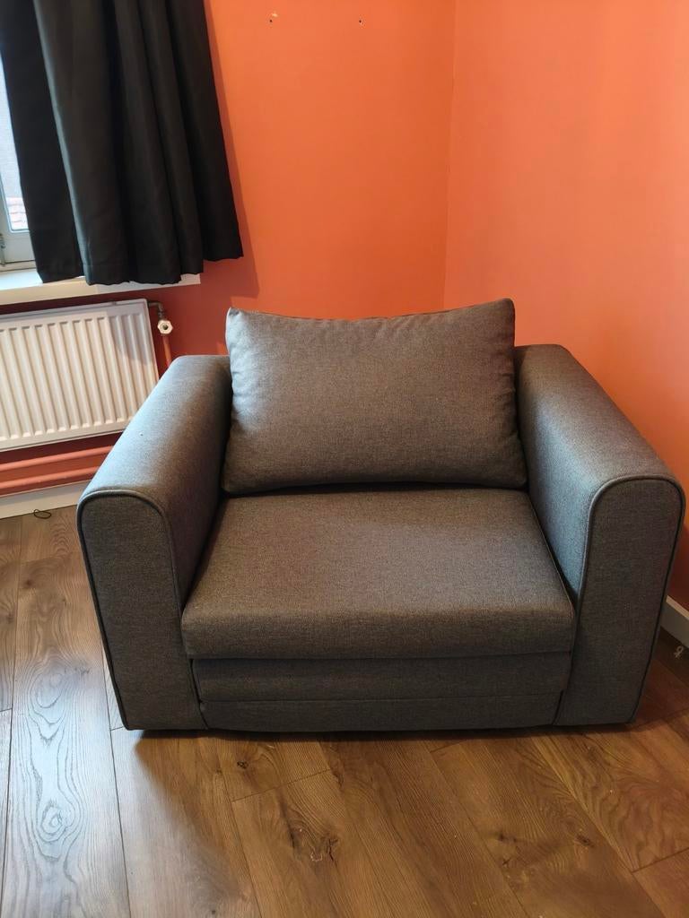 SKILLEBEKK Jysk slaapbank 1 persoon, Huis en Inrichting, Ophalen, Gebruikt, Eenpersoons, 200 cm