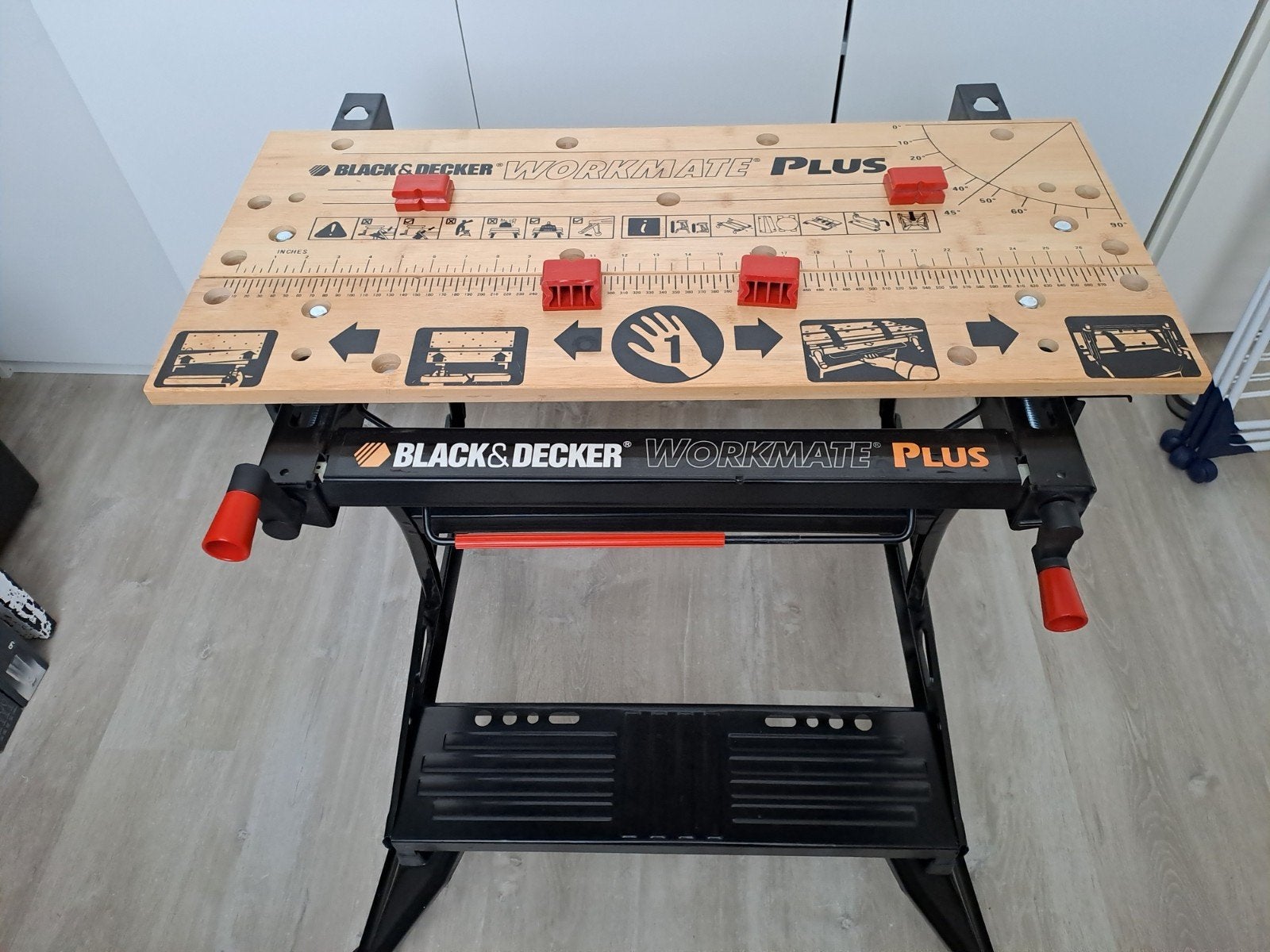 Workmate Black en Decker WM825 Plus, Ophalen