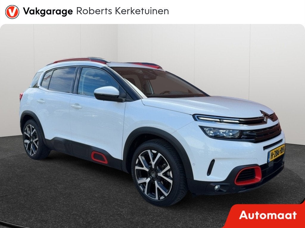 Citroën C5 Aircross 1.2 PT Business Plus 130PK Automaat Led, Auto's, Gebruikt, 1199 cc, C5 Aircross, Wit
