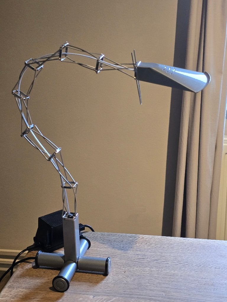 Design buro lamp, Ophalen, Zo goed als nieuw, Metaal