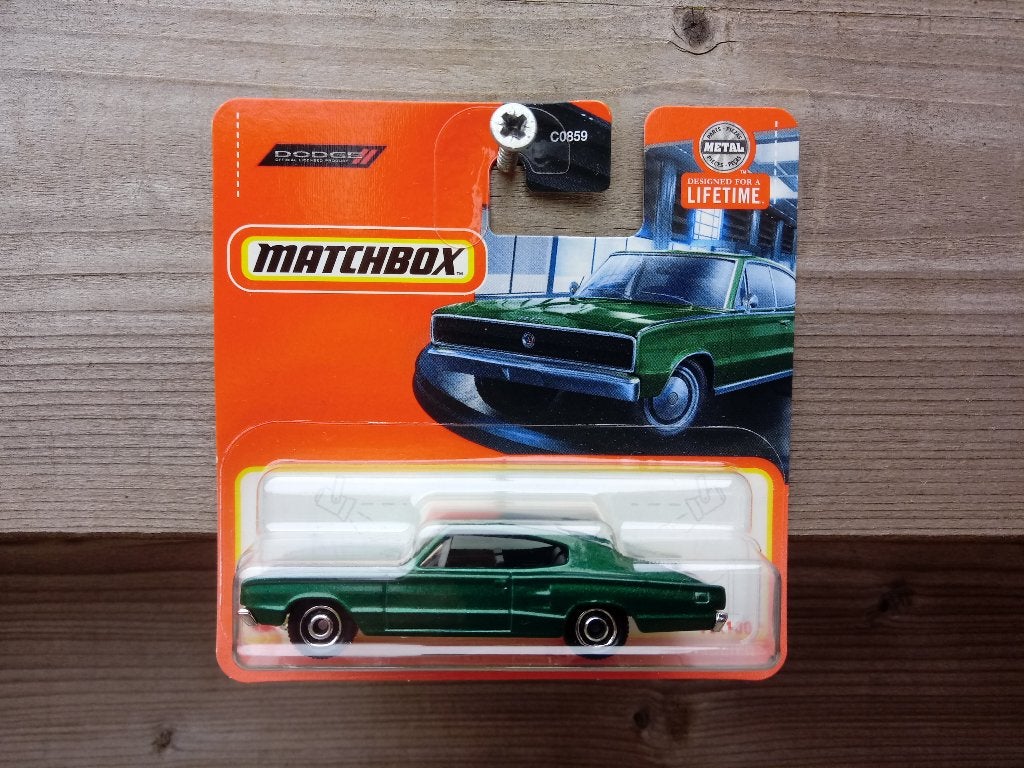 Dodge Charger '66 Matchbox, Hobby en Vrije tijd, Modelauto's | Overige schalen, Ophalen, Nieuw, Auto