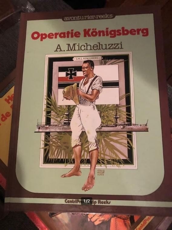 operatie konigsberg micheluzzi hardcover k5, Eén stripboek, Ophalen of Verzenden, Zo goed als nieuw