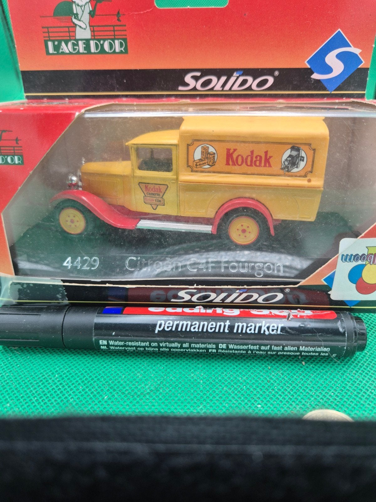 178 Citroen C4F 1/43 Solido, Ophalen of Verzenden, Zo goed als nieuw, Auto, Solido