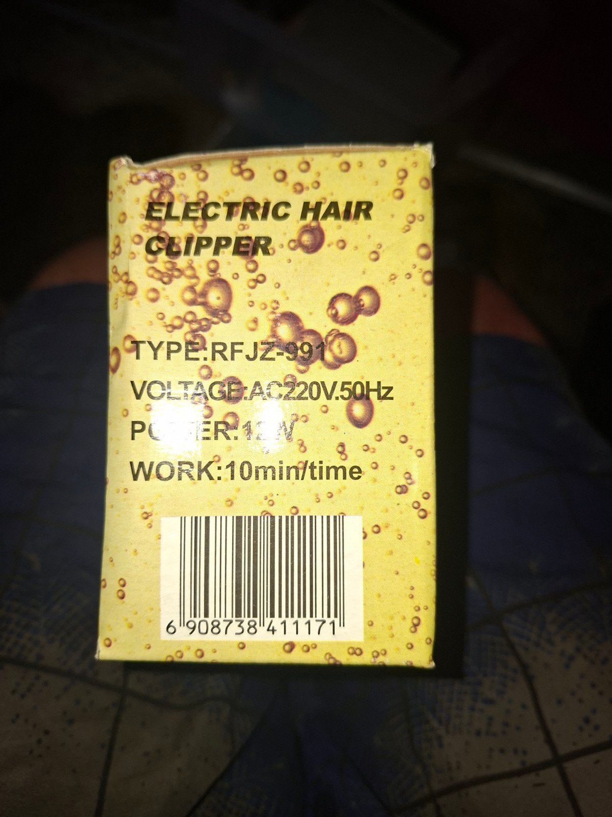 Double Arrow Elektrische Tondeuse RFJZ-991, Ophalen of Verzenden, Nieuw, Haarverzorging