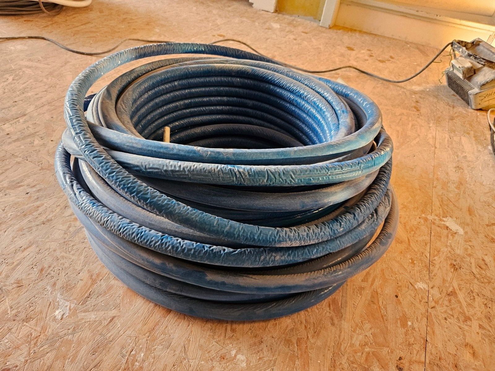 Henco meerlagenbuis 16x2mm met blauwe mantel (ca 50m), Ophalen