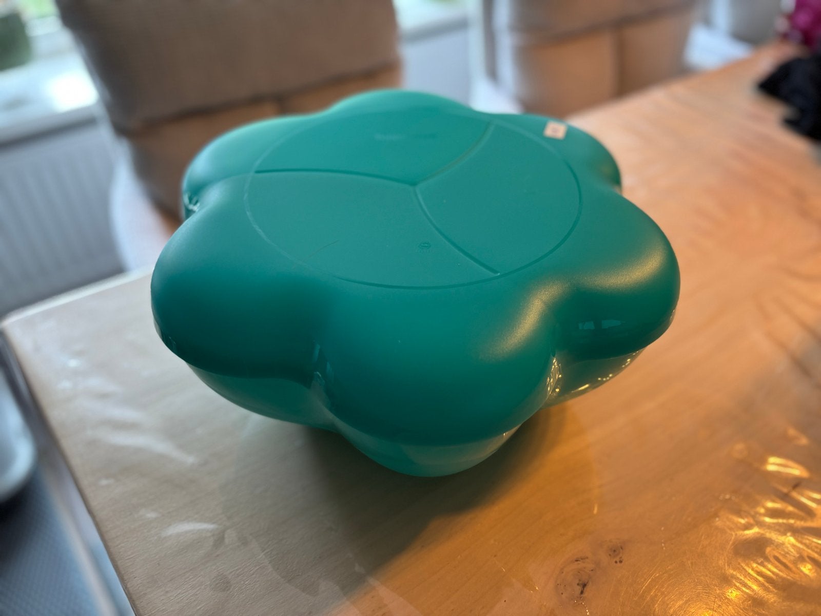 Tupperware Chip & Dip serveerschaal - Nieuw in folie, Ophalen of Verzenden, Nieuw, Groen, Schaal
